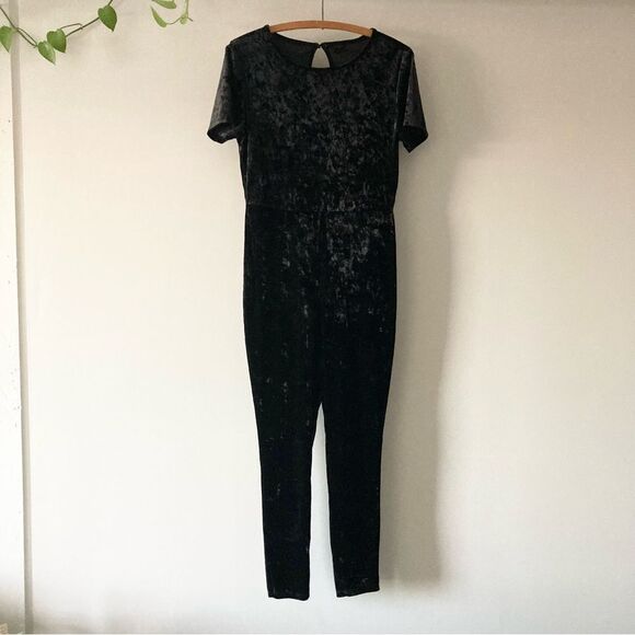 Torrid Full Length Crushed Velvet Short Sleeve Catsuit Size 1X‎ - Picture 7 of 7